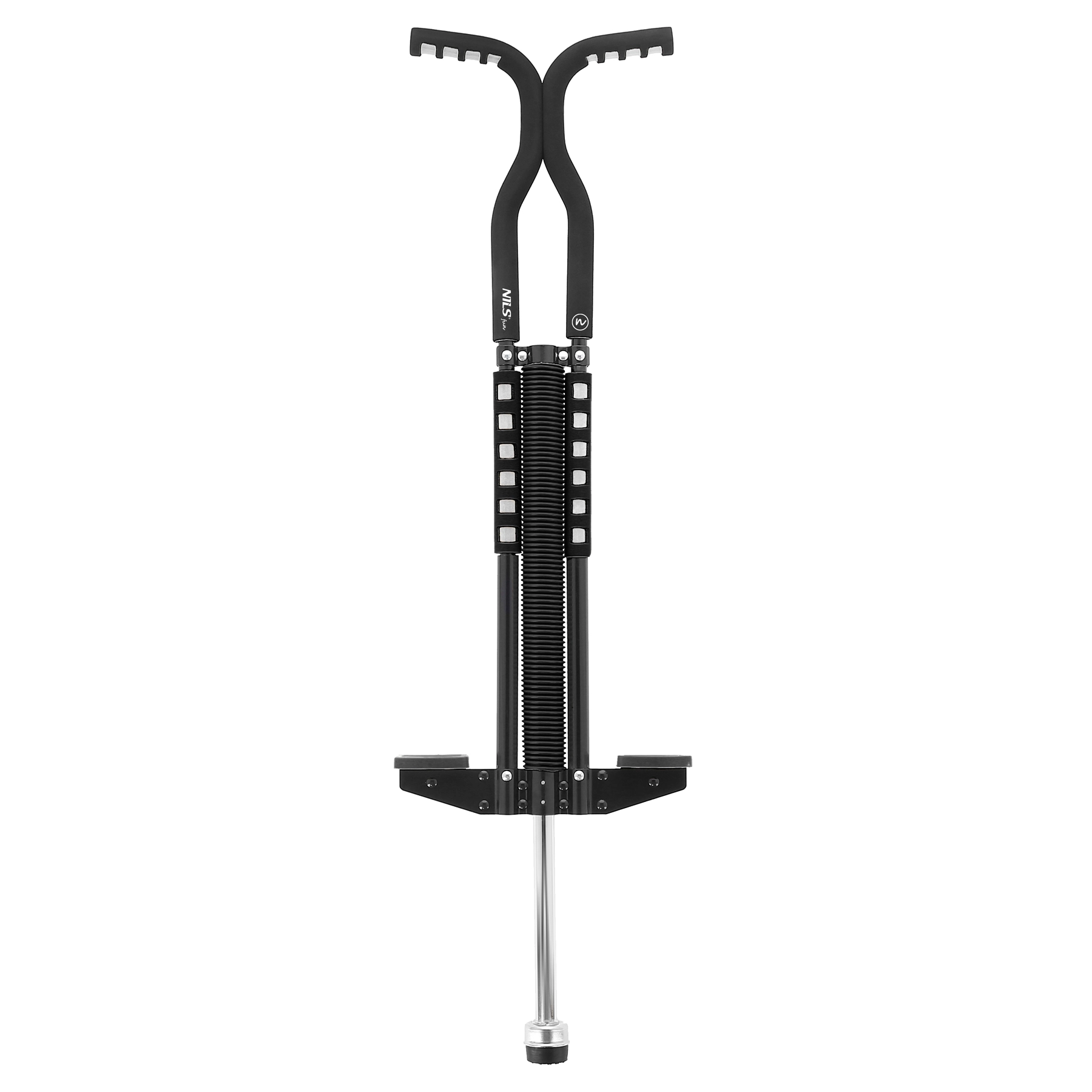 Levně NILS Fun skákací tyč jump stick černá
