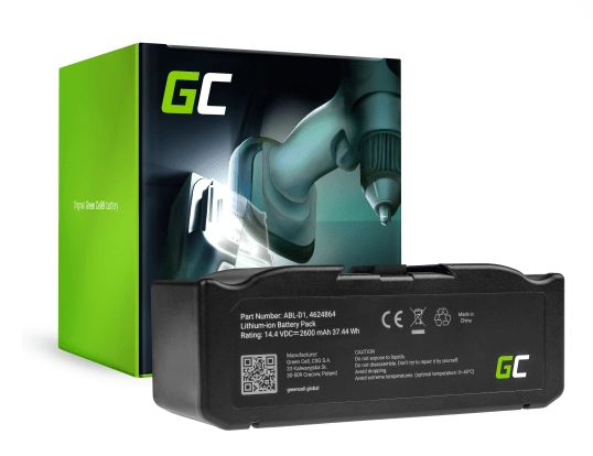 Levně Baterie Green Cell pro iRobot Roomba 2600 mAh 14,4 V
