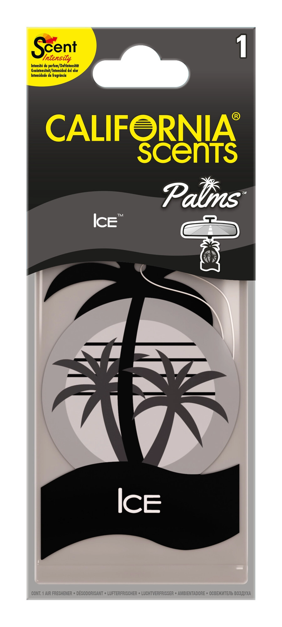 Levně Závěsný osvěžovač vzduchu California Scents Palms Ice