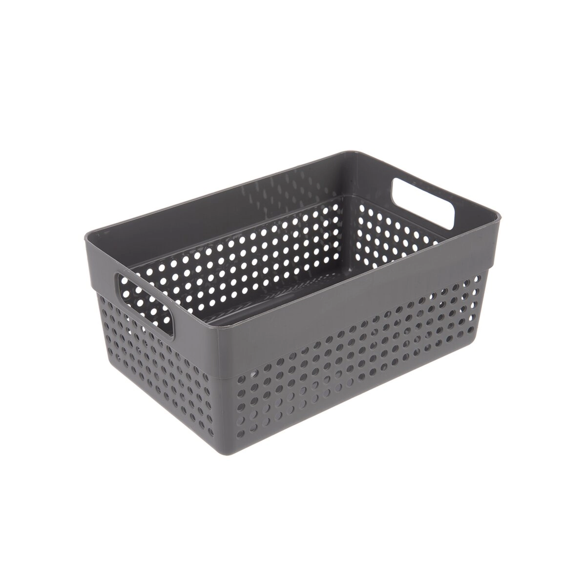Levně Orion košík Terra šedý úložný organizér 23,5 × 15,5 × 10 cm