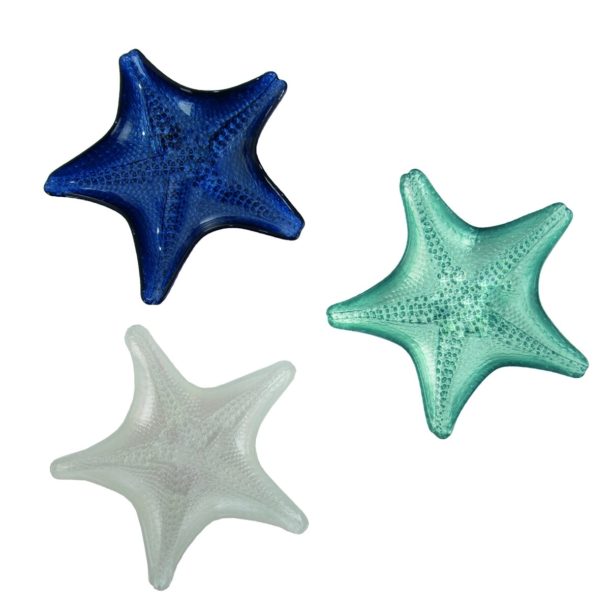 Levně Skleněná miska SEA s motivem mořské hvězdice 20 cm