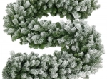 Ośniežená vánoční girlanda 270 cm RUHHY
