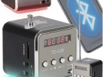 Přenosné akumulátorové rádio a bluetooth reproduktor s LCD
