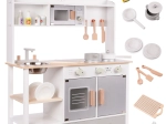 Dřevěná dětská kuchyňka s příslušenstvím, MDF, 82 cm