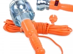 Garážová pracovní lampa s háčkem, 10 m kabel, 230 V, E27