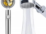 Sprchová hlavice s turbínou a vyměnitelným filtrem