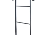 Němý sluha dřevěný tmavý 49 × 99 cm