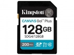 Paměťová karta SD 128 GB Kingston Canvas Go Plus