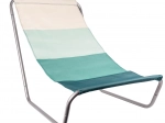 Tyrkysové skládací zahradní lehátko + taška