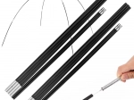 Skládací stanové pruty 8 mm, 6dílné, 340 cm – sada 2 ks