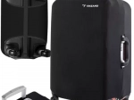 Elastický ochranný potah na střední kufr L TRIZAND, černý