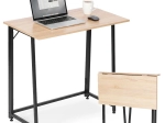Skládací psací stůl 80 × 45 cm v loft stylu MODERNHOME