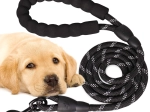 Silné reflexní lanové vodítko pro psy