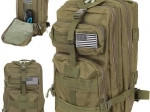Vojenský zelený batoh 38l
