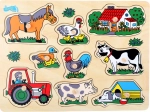 Malá noha Vkládací Puzzle Farma