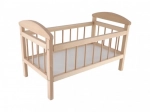 Dřevěná postýlka pro panenky velká
