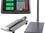 Elektronická plošinová skladová váha 300 kg s LCD displejem