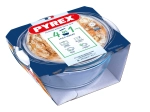 Kulatá zapékací mísa s víkem 3 l PYREX sklo
