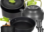 Kempingová sada nádobí TRIZAND, 18dílná