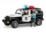 Bruder Jeep Wrangler Rubicon policie s figurkou
