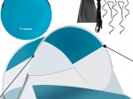 Samorozkládací plážový stan POP-UP TRIZAND 190 × 120 × 90 cm s moskytiérou