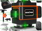 Přesná 4D laserová vodováha 16 linií - zelený laser 360°