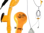 přenosná kempingová sprcha 12v s ponorným čerpadlem