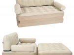 Nafukovací dvoulůžková rozkládací sofa 5v1 – pohovka, lenoška a postel do domu, na zahradu i k vodě