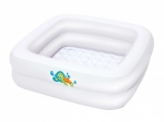 Bestway nafukovací dětská vanička a bazének 2v1 BABY STEP 1-2-3 (86 × 86 cm)