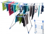Sušák na prádlo se dvěma úrovněmi, velký, skládací