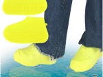 Silikonové nepromokavé návleky na boty S, žluté (vel. 26–34)
