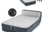 Nafukovací postel s elektrickou pumpou INTEX Deluxe 236 × 152 cm