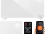 Skleněný elektrický radiátor KAMINER Zelva 2500 W s Wi‑Fi a dálkovým ovládáním