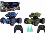 RC tanky se soubojem 2,4 GHz – sada 2 kusů s kouřovým efektem a světly