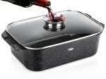 Granitová pekáč s poklicí 7,5 l, 41 × 26 × 16 cm