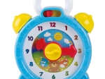 Hrací budík na natažení 18x22 cm