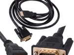 Kabel HDMI na VGA 2 m, Full HD, pozlacené konektory