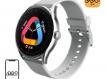 chytré hodinky qcy watch gt šedé