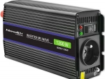 Měnič napětí qoltec monolith 1200 ms wave 12v na 230v, 600/1200 w s usb