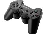 Drátový gamepad pro PS3 a PC USB Trooper černý