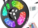 Led pásek SMD 5050 RGB 4,5 m vodotěsný set s dálkovým ovládáním