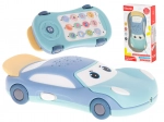 Dětský naučný telefon s projektorem ve tvaru autíčka