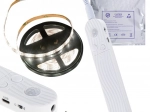 LED pásek s pohybovým senzorem pro USB a baterii 2M studená bílá