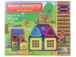 Magnetická stavebnice pro děti 48 dílků