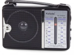Přenosné retro rádio FM/AM/SW s teleskopickou anténou