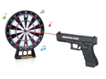 Laserová pistole s terčem