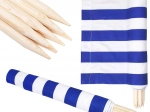 Plážová zástěna modro-bílá 8m