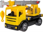 Plně mechanický dětský autojeřáb 70 cm s výsuvným ramenem 115 cm