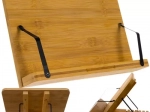 Bambusový stojan na knihu, tablet a notebook Malatec