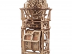 Ugears dřevěný mechanický model hodinový strojek s tourbillonem